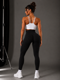 Seamless Ribbed Leggings | AUREON Premium
