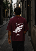 Model trägt Aureon Herren T-Shirt im Alltagslook