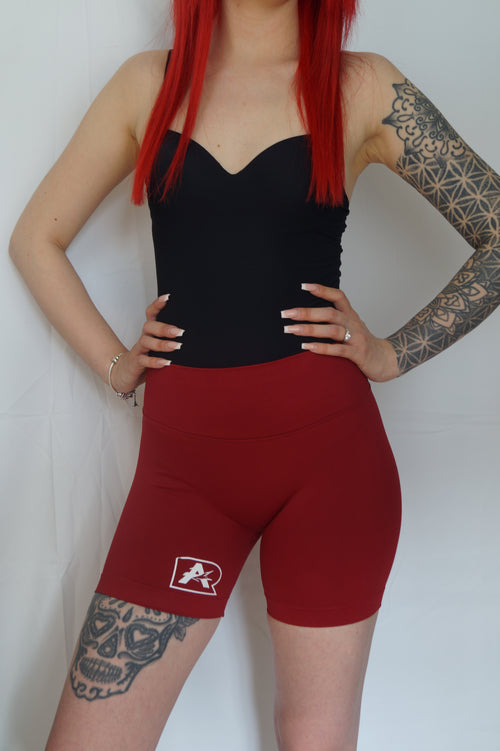 *LIMITED* Bordeaux Butt-Lift Shorts