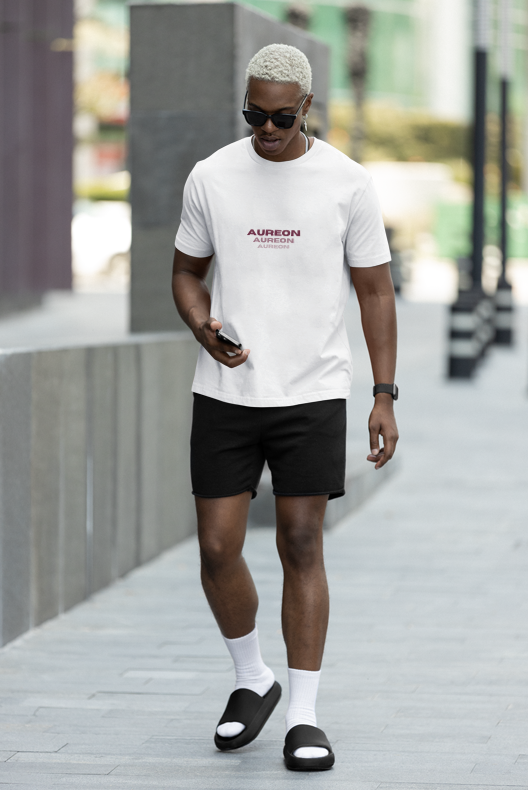*LIMITED* Royal White/Bordeaux T-Shirt