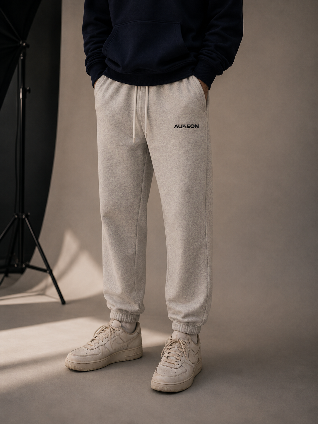 AUREON Jogginghose GREY – Premium Comfort aus 100% Baumwolle