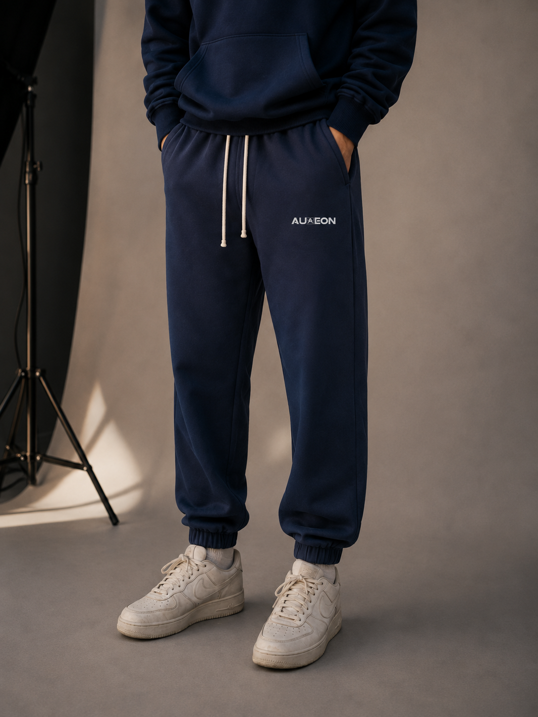 AUREON Jogginghose STEELBLUE – Premium Comfort aus 100% Baumwolle
