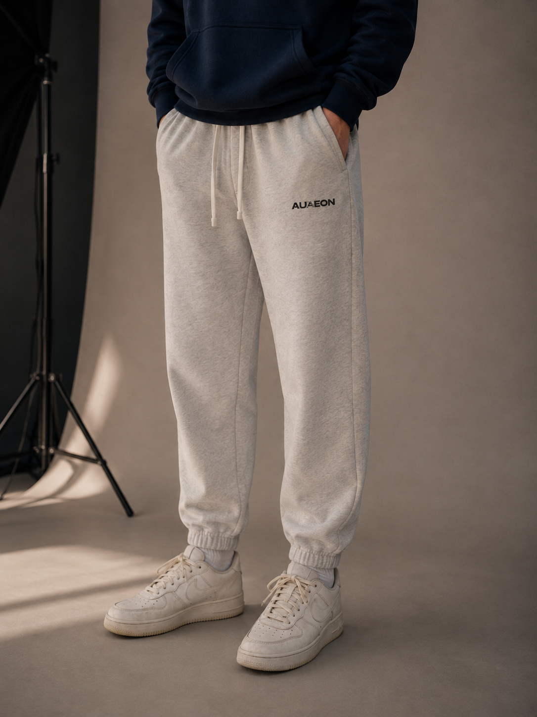 AUREON Jogginghose LIGHTGREY – Premium Comfort aus 100% Baumwolle