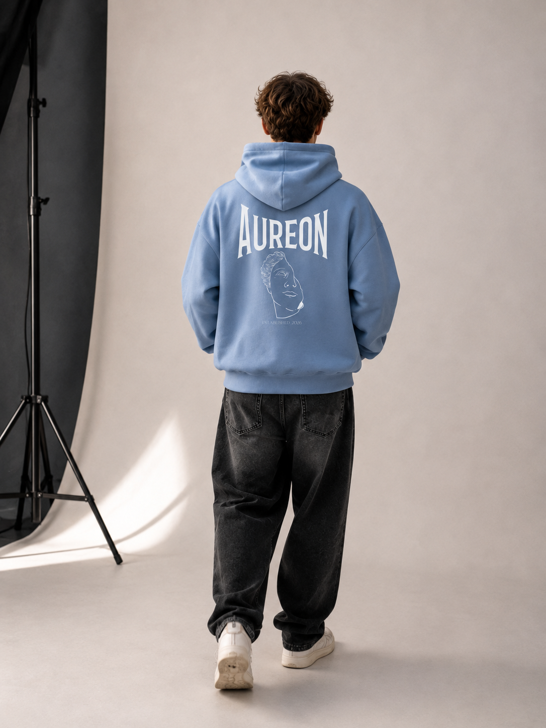 AUREON Hoodie AZURE – Premium Comfort aus 100% Baumwolle