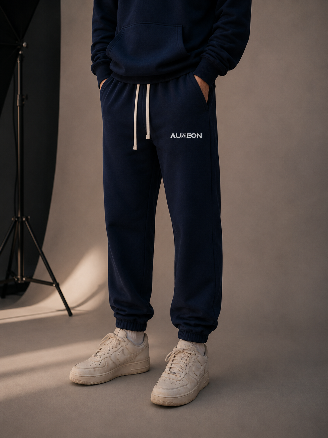 AUREON Jogginghose MIDNIGHTBLUE – Premium Comfort aus 100% Baumwolle